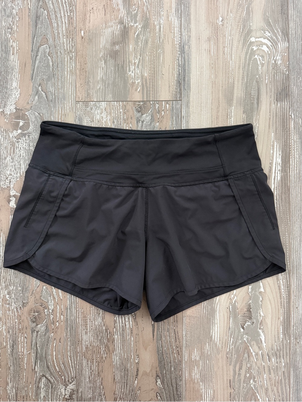 lululemon athletica Black Speed Up Shorts